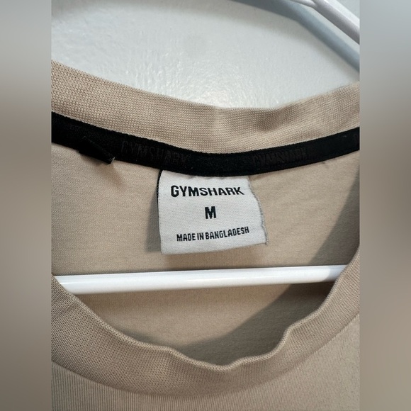 Gymshark Light Tan Short Sleeve Tee - Picture 3 of 4